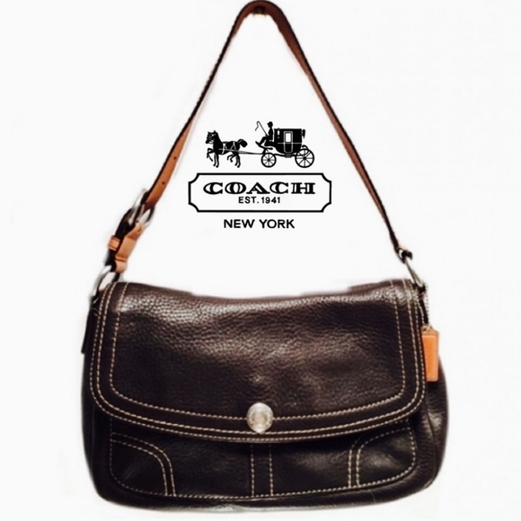 Coach Handbags - Authentic Coach Leather Shoulder Bag